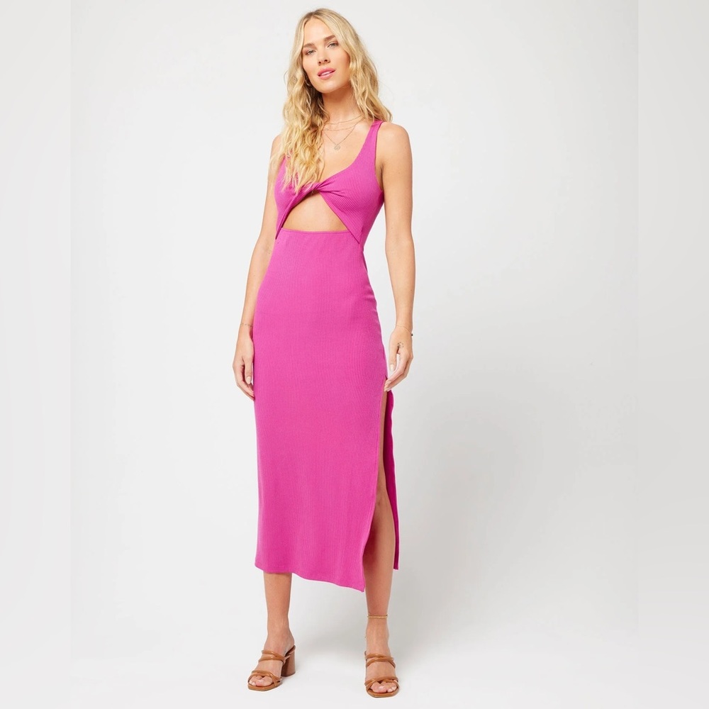 L*space Nico dress in Bougainvillea